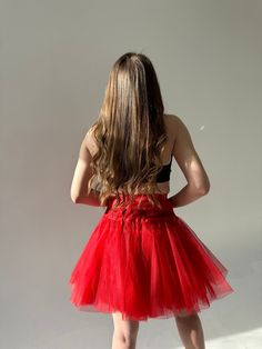 Vintage 90s GIANNI VERSACE Tutu Tulle Skirt. Red Mini Skirt. - Etsy Red Tulle Skirt For Summer, Red Summer Tulle Petticoat, Summer Red Tulle Petticoat, Red Fitted Tulle Tutu Dress, Fitted Red Tulle Tutu Dress, Fitted Red Tulle Petticoat, Party Mini Skirt Petticoat, Red Fitted Tulle Petticoat, Party Tulle Mini Skirt