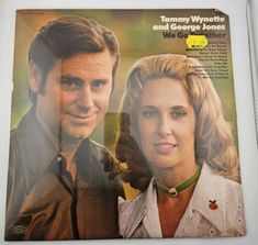 an advertisement for tommy wayne and george jones from the tv series, we go together