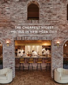 the chefs are preparing their meals in the new york city restaurant