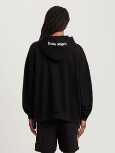 Eyewear Kids, Angels Logo, Black Tape, Kids Styles, Cropped Shirt, Tracksuit Women, Palm Angels, Vertical Stripes, Cotton Hoodie