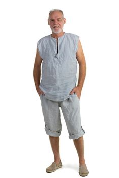 Leisure Short Summer Pants, Casual Knee-length Beach Pants, Casual Bermuda Pants For Vacation, Summer Vacation Capri Length Bottoms, Casual Short Pants For Beach, Casual Knee-length Beach Bottoms, Knee-length Bottoms With Built-in Shorts For Vacation, Summer Knee-length Bottoms For Vacation, Summer Vacation Knee-length Bottoms