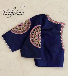 Aari Motif, Simple Blouses, Cutwork Blouse, Anirudh Ravichander, Best Blouse Designs, Traditional Blouse Designs, Cutwork Blouse Designs, Blouse Design Images, Blouse Designs Indian