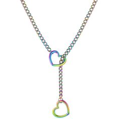 PRICES MAY VARY. Heart Slip Chain Choker Necklace for women:Our slip chain heart necklace design by two heart accessory and a chunky cuban chain,design inspiration is "two hearts together",unique and trendy style showcase your personality and charm,suit different occasion to wear. Material and Size:The slip heart chain is made of quality stainless steel,it’s strong and durable for daily wear,,suit sensitive skin,chain length is 31in How to Wear: To wear your slip heart necklace , first holding o Cheap Valentine's Day Heart Necklace With Adjustable Chain, Heart-shaped Chain Necklace For Valentine's Day, Heart-shaped Adjustable Chain Necklace For Valentine's Day, Valentine's Day Heart-shaped Adjustable Chain Necklace, Valentine's Day Heart-shaped Tarnish Resistant Chain Necklace, Heart Accessories, Heart Chain, Chain Choker Necklace, Choker Collar