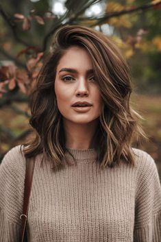 Fall Hair Cuts, Fall Hair Trends, Fall Hair Color For Brunettes, Brunette Balayage Hair, Fall Hair Colors