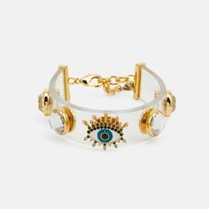 Ml Rt Hp Kurt Geiger Jewelry, Eye Bracelet, Kurt Geiger, Womens Jewelry Bracelets, Blue Gold, Jelly, Color Blue, Jewelry Design, Women Jewelry