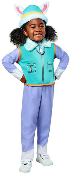 PRICES MAY VARY. OFFICIALLY LICENSED Paw Patrol child costume, look for trademark on packaging and label to help assure you've received authentic safety-tested item Child size costume jumpsuit, headpiece, and pup-pack IMPORTANT: Costume sizes are different from clothing sizes; review the Rubie's size chart image when selecting a size and consider buying the next size up if you are at the top of a size range Rubie's offers a wide range of Paw Patrol character costume, fun group costume Rubie's is Everest Paw Patrol Costume, Icy Mountains, Best Group Costumes, Paw Patrol Everest, Paw Patrol Costume, Packaging And Label, Everest Paw Patrol, Costume Jumpsuit, Paw Patrol Characters