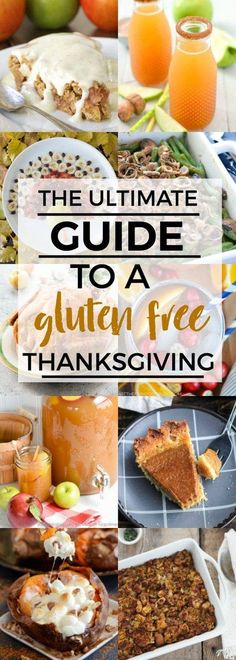 the ultimate guide to a gluten free thanksgiving dinner