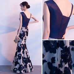 Modern / Fashion Navy Blue Evening Dresses 2018 Trumpet / Mermaid Amazing / Unique Shoulders Sleeveless Appliques Lace Rhinestone Sash Floor-Length / Long Ruffle Backless Formal Dresses Sleeveless Mermaid Dress With Sweep Train For Evening, Sleeveless Mermaid Dress For Banquet, Sleeveless Mermaid Dress For Summer Banquet, Sleeveless Mermaid Dress With Sweep Train, Sleeveless Mermaid Dress For Gala, Blue Sleeveless Mermaid Dress, Blue Sleeveless Mermaid Dress For Evening, Sleeveless Mermaid Dress For Summer Gala, Prom Two Piece