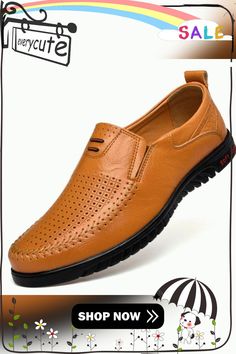 New Openwork Men Black Loafer Perforated Shoes Leather Flats Driving Shoes Business Men's Shoes Brown Perforated Round Toe Slip-ons, Brown Slip-ons With Perforations And Round Toe, Non-slip Leather Slip-on Loafers, Business Loafers With Perforations And Round Toe, Brown Slip-on Loafers With Perforations, Business Slip-on Loafers With Perforations, Casual Perforated Leather Business Shoes, Casual Business Leather Shoes With Perforations, Casual Leather Shoes With Perforations For Business