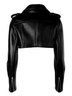 Sheepskin Zip front Front zip pockets Cropped silhouette Belted straight hem Polyester lining Our Style No. ZC_CLISTA Made-to-order (MTO) style Please allow additional 3-5 days for MTO order to be processed Fitted Cropped Leather Outerwear, Fitted Cropped Biker Outerwear, Fitted Leather Cropped Jacket With Zipper Closure, Fitted Cropped Biker Jacket With Zipper, Fitted Cropped Biker Jacket With Zipper Closure, Fitted Biker Cropped Jacket With Zipper Closure, Luxury Cropped Winter Outerwear, Fitted Cropped Leather Jacket For Winter, Luxury Cropped Leather Jacket For Fall