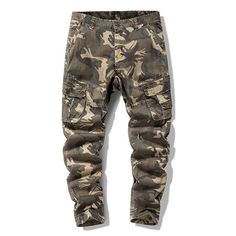 Waist Type: MID Waist Size(in inches): - Thickness: Midweight Style: Safari Style Pant Style: Cargo Pants Material: Cotton Length: Full Length Item Type: Full Length Gender: MEN Front Style: Flat Fit Type: Regular Fabric Type: Broadcloth Decoration: PATTERN Closure Type: Zipper Fly Applicable Season: Spring and Autumn Camouflage Straight Leg Cargo Pants With Pockets, Camouflage Cotton Pants With Side Pockets, Camouflage Cargo Jeans With Straight Leg, Camouflage Cargo Jeans With Pockets And Straight Leg, Camouflage Straight Leg Cargo Jeans With Pockets, Camouflage Cotton Cargo Jeans With Side Pockets, Camouflage Pants With Pockets, Camouflage Cotton Pants With Pockets, Cotton Camouflage Pants With Pockets