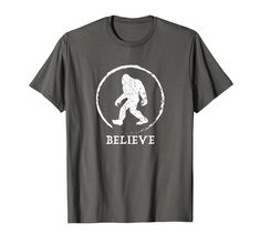 PRICES MAY VARY. Have a friend that believes in Bigfoot, Sasquatch, Yeti? This Bigfoot I Believe t shirt is the perfect gift. Funny bigfoot shirt, funny shirt, funny tshirt, Oregon, Washington State, National Parks & Campgrounds This Bigfoot Sasquatch Yeti t shirt makes a super gift for all Bigfoot Sasquatch nerds and fans. Perfect for hunting for Bigfoot. This Bigfoot Believe Tee Shirt is the perfect gift shirt! Lightweight, Classic fit, Double-needle sleeve and bottom hem Funny Bigfoot, Bigfoot Humor, Bigfoot Sasquatch, Oregon Washington, Super Gifts, Funny Tshirt, Vneck Tshirt Women, Funny Shirt, Washington State