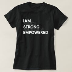 Wear your strong qualities with pride with our "I Am Fierce, Strong, Focused & Empowered" bold typographic graphic designed t-shirt. Perfect for workouts to totally crush it! I Am Fierce, Fitness Essentials, Crush It, Bold Typography, Workout Tshirts, Pattern Graphic, Black T Shirt, Casual Wardrobe, Workout Tee