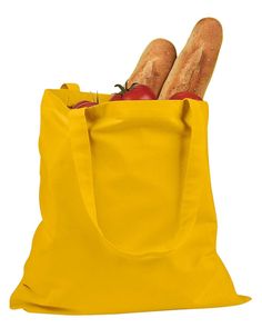 6 oz. Canvas Promo Tote - YELLOW - OS | BAGedge 6 oz. Promo Tote Bag in Yellow | Canvas Giveaway Bags, Shopping Totes, Grocery Tote Bag, Kim Deal, Grocery Tote, Custom Tote Bags, Wholesale Bags, Coordinating Fabrics, Zippered Tote