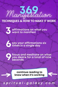 369 Manifestation - Techniques and How To Make It Work Healing Codes, Manifestation Law Of Attraction, Manifestation Journal, Manifesting Money