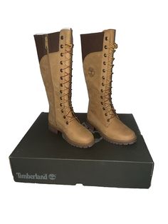 #ad Find ideas and inspiration for Timberland Women's Jayne 14inch Knee High Wheat W/proof Leather Boots A2DBM 7M, Fashion Womens Boots Wide Calf High Ankle Leather Lace-up Boots, Wide Calf Brown Leather Lace-up Boots, Wide Calf Leather Waterproof Boots For Fall, Timberland Leather Lace-up Boots With Reinforced Heel, Leather Knee-high Waterproof Boots For Outdoor, Knee-high Leather Waterproof Boots For Outdoor, Brown Leather Lace-up Boots With Wide Calf, Wide Calf Leather Lace-up Boots, Brown Leather Lace-up Boots For Wide Calves