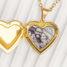 Preserve your cherished moments with our elegant heart locket necklace. This locket necklace with photo insert not only stands out as a stylish accessory but also as a deeply sentimental keepsake. Whether you're gifting or keeping it personal, our photo necklace is a blend of beauty and heartfelt emotion. 💬 Please send us your image via direct messages. 📣 Additional information about the product 👉 Material: Stainless steel 👉 Finish: Silver, Gold, Rose Gold 🎁 Comes with a gift box Keepsake Heart Charm Locket Necklace With Round Pendant, Keepsake Locket Necklace With Heart Charm, Heart Charm Locket Necklace As Keepsake, Keepsake Heart Charm Locket Necklace, Heart Charm Locket Necklace For Keepsake, Open Heart Locket Necklace Keepsake, Heart Charm Medallion Locket Necklace Keepsake, Keepsake Medallion Locket Necklace With Heart Charm, Heart Charm Locket Necklace For Anniversary