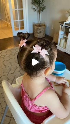 Tori Reed on Instagram: "Episode 12. | One of my favorites!! Easy Toddler Hairstyles 💖✨  • • • #easytoddlerhairstyles #toddlerhairstyles #shorthairstyles #shortbabyhair #toddlermoms  Easy toddler hair. Hair ideas for toddler girls. Toddler girl curly hair. Hair styles for toddlers. Girls toddler hair styles. Easy toddler hairstyles. Toddler hairstyles. Toddler girl hair ideas" Toddler Wedding Hair, Curly Hair Hair Styles, Toddler Hair Styles, Toddler Curly Hair, Toddler Girl Hair, Curly Hair Baby, Short Hair For Kids