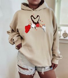 Coffee Heart Hoodie Coffee Couple Hoodie Coffee Lovers - Etsy Bangladesh Valentine's Day Casual Hoodie With Letter Print, Casual Hooded Sweatshirt For Valentine's Day, Coffee Heart, Heart Hoodie, Couples Hoodies, Couple Gift, Charlotte Nc, Coffee Lovers, Coffee Lover