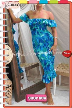 Lost In Mykonos Floral Off Shoulder Ruffle Smocked Midi Dress Vacation Dresses With Ruffle Hem, Fitted Summer Smocked Maxi Dress, Off-shoulder Smocked Dress With Ruffles For Summer, Beach Smocked Midi Dress With Ruffle Hem, Beach Midi Smocked Dress With Ruffle Hem, Midi Smocked Dress With Ruffle Hem For Vacation, Vacation Smocked Midi Dress With Ruffle Hem, Fitted Strapless Smocked Dress For Vacation, Vacation Midi Smocked Dress With Ruffle Hem