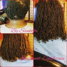 Microloc Extensions Neat, properly installed, and maintained by Sankofa @www.iamsankofa.com in Inglewood CA 90305. Follow me on Instagram at I_am_sankofa and visit my website at www.iamsankofa.com for additional services. #locs #locmaintenance #teamlocs #sisterlocks #starterlocs #inglewoodbraider #labraider #professionalbraider #protectivestyles #fauxlocs #microlocs #locgoddess #dreadlockextensions #dreads #dreadlockcommunity #microlocs Microloc Extensions, Dreads Locks, Pretty Locs, Small Locs, Sister Locks, Locks Hair, 2018 Hair, Micro Locs