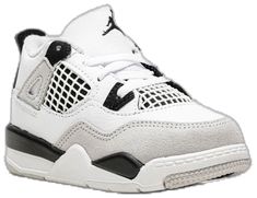 Jordan 4 Retro Military Black, Jordan 4 Retro, Air Jordan 4, Air Jordan 4 Retro, Retro Sneakers, Kids Jordans, Black Sneakers, Sneakers White, Air Jordan