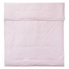 an empty pink sheet on a white background