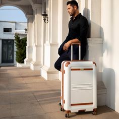 If you are a traveler who values both style and functionality, the Vintage 3 Piece Expandable Retro Luggage Set is designed to cater to your needs. Our most popular luggage set is perfect for travel enthusiasts who want to make a statement while ensuring their belongings stay safe and secure. A modern take on the classic, vintage style luggage you have admired from classic movies and fashion ads. We crafted this set with high-quality materials, this vintage luggage set blends the charm of the pa Vintage Luxury Luggage For Everyday Use, Luxury Luggage With Luggage Sleeve For On-the-go, Luxury Versatile Luggage With Sleeve, Cheap Classic Rectangular Luggage, Luxury Backpack Luggage, Luxury Business Luggage With Top Carry Handle, Luxury Designer Luggage For Everyday Use, Luxury Rectangular Practical Luggage, Luxury Chic Luggage With Sleeve