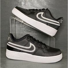 Nike Air Force 1 Lv8 1 Black Sneaker Size 4y Ladies Size 5.5 Brand New. No Box. Never Worn. No Stains. Shipped With Usps Priority Mail Ships Same Or Next Business Day!!! Please Follow And Share Nike Air Force 1 Lv8, Shoes Nike Air Force, Shoes Nike Air, Shoes Nike, Nike Air Force 1, Black Sneaker, Air Force 1, Nike Air Force, Black Nikes