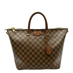 Item Details: Designer: LOUIS VUITTON Model: Belmont Retail: N/A Style: Tote / Shoulder bag Material: Damier Ebene Color: Brown Made: France Made Year: 2014 Date Code: DR4134 Measurements: W 15" x H 10" x D 6" Accessories: Dust Bag, Shoulder Strap, and Padlock. Condition Detail: Very Good - The Item is gently used and may have minor corner rubbing, light leather tanning, some inside stain marks, and slight signs of use on hardware. See the listing description for details. Outside: Clean conditio Pre-owned Business Bags, Leather Tanning, Pre Owned Louis Vuitton, Shoulder Bag Brown, Damier Ebene, Bag Shoulder, Tanning, Cloth Bags, Handbag Accessories