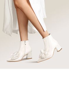 JJ's House Bowknot Women's Block Heel Wedding Fall Winter Wedding Boots Cute Elegant Satin Zipper Solid Color Point Toe Wedding Shoes. #JJ's House #Bowknot #Women's #BlockHeel #Wedding #Fall #Winter #WeddingBoots #Cute #Elegant #Satin #Zipper #SolidColor #PointToe #WeddingShoes Bridal Shoes Winter Wedding, Winter Wedding Bride Shoes, Winter Wedding Boots, Winter Wedding Shoes, Fall Winter Wedding, Elegant Wedding Shoes, Wedding Boots, Wedding Fall, Womens Wedding Shoes