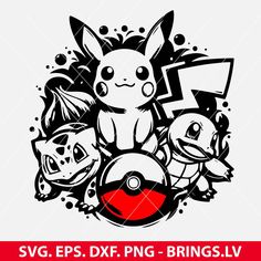 pokemon svg eps dxf png