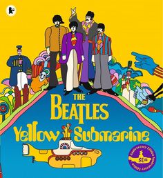 the beatles yellow submarine album cover