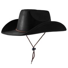 VERSATILE OCCASIONS: Our Black Cowboy Hat is ideal for a variety of events, including Halloween dress-ups, costume parties, Halloween night gatherings, cosplay events, themed parties, stage performances, role-playing scenarios, and beyond. Allow your imagination to transport you to the Wild West and make a bold statement with our iconic Black Cowboy Hat. Costume Beige, Black Cowboy Hat, Cowboy Costume, Black Cowboy, Western Cowboy Hats, Halloween Costume Shop, Costume Parties, Hat Accessories, Halloween Costume Accessories