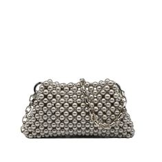 Mirage Pouch - Palera Milano Italian Handbags, Crystal Handbag, The Mirage, Crystals Beads, Crystal Bags, Classic Bags, Italian Luxury, Minimalist Aesthetic, Handmade Bags