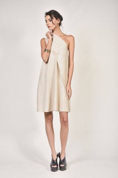 "Subscribe for Aakasha Newsletter for Special Offers and Promo Codes Paste this link below in your browser http://eepurl.com/dvUKiz FREE EXPRESS SHIPPING to the U.S. for orders over 35$* New Mini Elegant Sexy natural Beige Linen One Shoulder Dress Unique Sophisticated Extravagant Dress Perfect for different events,parties , dinners...weddings .... A definite Head Turner ♥ THE PERFECT GIFT EVER Solution ♥ ♥ I wrapped all garments in my Boutique in a special UNIQUE way ♥ I Love this Gorgeous Garme Mini Elegant Dress, Dress Extravagant, Dress One Shoulder, Dress Unique, Long Bodycon Dress, Blue Striped Dress, Maxi Shirt Dress, Party Dress Short, Mid Length Dresses