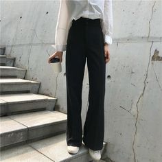 Size (CM) Waist Circumference Hips Pants Length S 66 88 104 M 68 92 105 Autumn Pants, Cold Shoulder Shirt, High Waist Trousers, Fall Pants, Winter Pants, Pants Loose, Free Dresses, Waist Circumference, Shoulder Shirts