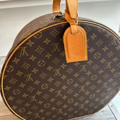 Hat Box Can Be Used As A Carry On Bag For Travel Too Very Good Condition Retails At Louis Vuitton Store For $6900 Louis Vuitton Store, Bag For Travel, Hat Box, Louis Vuitton Bags, Carry On Bag, Travel Bags, Louis Vuitton Bag, Carry On, Bag Lady