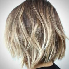 balayage short bob - Google Search Balayage Bob, Messy Bob Hairstyles, Neutral Blonde, 2015 Hairstyles, Short Hair Balayage, Hair Color And Cut, Short Blonde, Short Blonde Hair