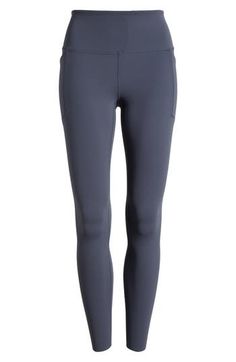 These performance leggings feature a high waist for smoothing coverage and two side patch pockets to keep your essentials secure through your activities. Pull-on style Front patch pockets UPF 50+ sun protection 80% nylon, 20% polyester Machine wash, line dry Imported Sporty Leggings With Pockets For Outdoor Activities, High Stretch Athleisure Leggings With Pockets, Tight Activewear With Pockets For Pilates, Tight Athleisure Activewear With Side Pockets, Functional Tight Yoga Pants With Pockets, Athleisure Leggings With Side Pockets For Pilates, Athleisure Activewear With Hip Pockets For Running, Athleisure Activewear With Hip Pockets For Gym, Athleisure Leggings With Pockets For Yoga