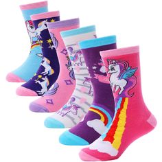 PRICES MAY VARY. ❤HIGH QUALITY COTTON : Made of 85% Cotton and 15% Spandex,Cartoon socks are comfortable, lightweight, wearable and sweat-wicking. It's gentle on your skin, suitable both for indoor and outdoor activity. ❤SIZE - Length : Cartoon colorful socks suitable for 3 sizes : 3-5 years old, 5-8 years old and 9-14 years old. ❤CUTE AND SWEET DESIGN : Cute Art Cartoon pattern girls socks keep your girls warm with fashion look ,stereoscopic design is very fashionable and attractive, brighten u Cute Art Cartoon, Wool Hiking Socks, Cabin Socks, Socks Cute, Sock Animals, Cute Cartoon Animals, Funny Socks, Cute Socks, Christmas Stocking Stuffers