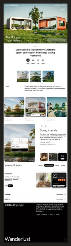 an image of a website design for a house