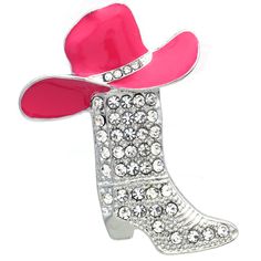 PRICES MAY VARY. Brooch Size: Approx 1.5 Inch Width x 2.1 Inch Length Stone: Clear (Colors May Vary Due To Different Display Settings) Lead Compliant Condition: Brand New Lucky Charm Texas Western Cowboy Cowgirl Boots Brooch Perfect to be presented as a Christmas, Birthday Gift, or for any special occasion. Cowboy Christmas Party, Rhinestone Cowboy, Texas Western, Love Pink Wallpaper, Cowboy Christmas, Country Clothing, Cowboy Cowgirl, Hat Pin, Cowgirl Hats