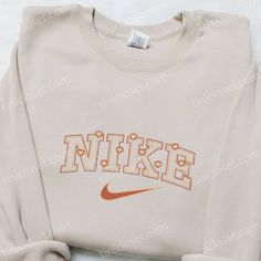 Hearts x Nike Embroidered Sweatshirt, Disney Characters Embroidered T-shirt, Best Valentine's Day Gift Ideas for Family Avian Character, Nike Embroidered Sweatshirt, Nike Cartoon, Disney Character Shirts, Nike Inspiration, Nike Inspired, Galaxy Hoodie, Best Family Gifts, Embroidered Shirts