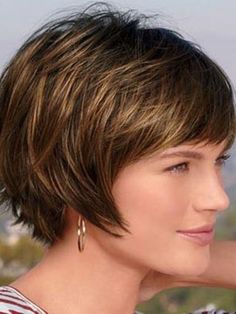 Soft Short Hairstyles for Older Women Above 40 and 50-2 More Short Bob Cut, Short Hairstyles For Older Women, Hairstyles For Older Women, Penteado Cabelo Curto, Older Women Hairstyles