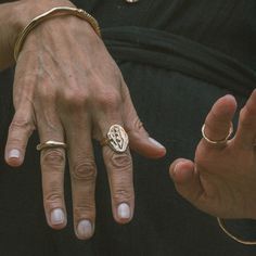 This beautifully crafted ring is a homage to the ancient goddess artifacts found the world over since the origins of humanity. This particular design has been crafted after the 15,000 year old Venus of Abri Pataud in southern France. Handcrafted from resilient bronze, this ring is an exquisite, timeless piece of jewelry that will last for generations and remind us that the great mother is always nourishing us, and watching over us. DETAILS - Available in solid bronze, sterling silver, or gold - Spiritual 14k Gold Jewelry For Promise Ring, Spiritual 14k Gold Engraved Ring, Spiritual 14k Gold Rings For Anniversary, Spiritual Engraved 14k Gold Ring, Spiritual Gold Open Ring, Timeless Brass Ring As Gift, Timeless Brass Ring Perfect As A Gift, Timeless Brass Ring Perfect For Gifts, Spiritual Yellow Gold Signet Ring