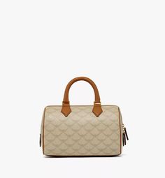 Shop the Small Ella Boston Bag in Lauretos in SS24 OATMEAL at MCM. Lauretos Boston bag with natural nappa leather trim and leather hang tag Travel Trunk, Boston Bag, Hang Tags, Nappa Leather, Leather Trim, Leather Trims, Oatmeal, Boston, Top Handle Bag