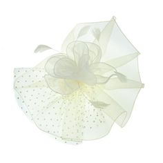 The perfect hat for your outdoor activities, you'll be protected from the sun in style. Size: One Size.  Color: Off-White.  Pattern: polka dot. Polka Dot Veil, Veiled Hats, Wedding Shop, Fascinator, Wedding Accessories, Veil, Outdoor Activities, In Style, The Sun