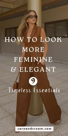 Look More Feminine, More Feminine, Classy Aesthetic, Style Savvy, Elegantes Outfit