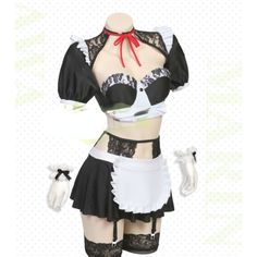 My Dress-up Darling Kitagawa Marin Sweet Maid Cosplay Costume ON197 Set Includes： Top×1pc Stocking×1pc Headwear ×1pc Bracelet ×1pc T-back×1pc Underwear×1pc Skirt×1pc Fitted Anime Cosplay Costume, Fitted Cosplay Costume With Anime Print, Anime Print Fitted Cosplay Costume, Themed White Anime Print Costume, Fitted Anime Cosplay Costume For Costume Party, Fitted Harajuku Halloween Costume, Fitted Harajuku Style Halloween Costume, Kawaii Cosplay Costume For Role Play Events, Kawaii Cosplay Costume For Role Play And Cosplay Events